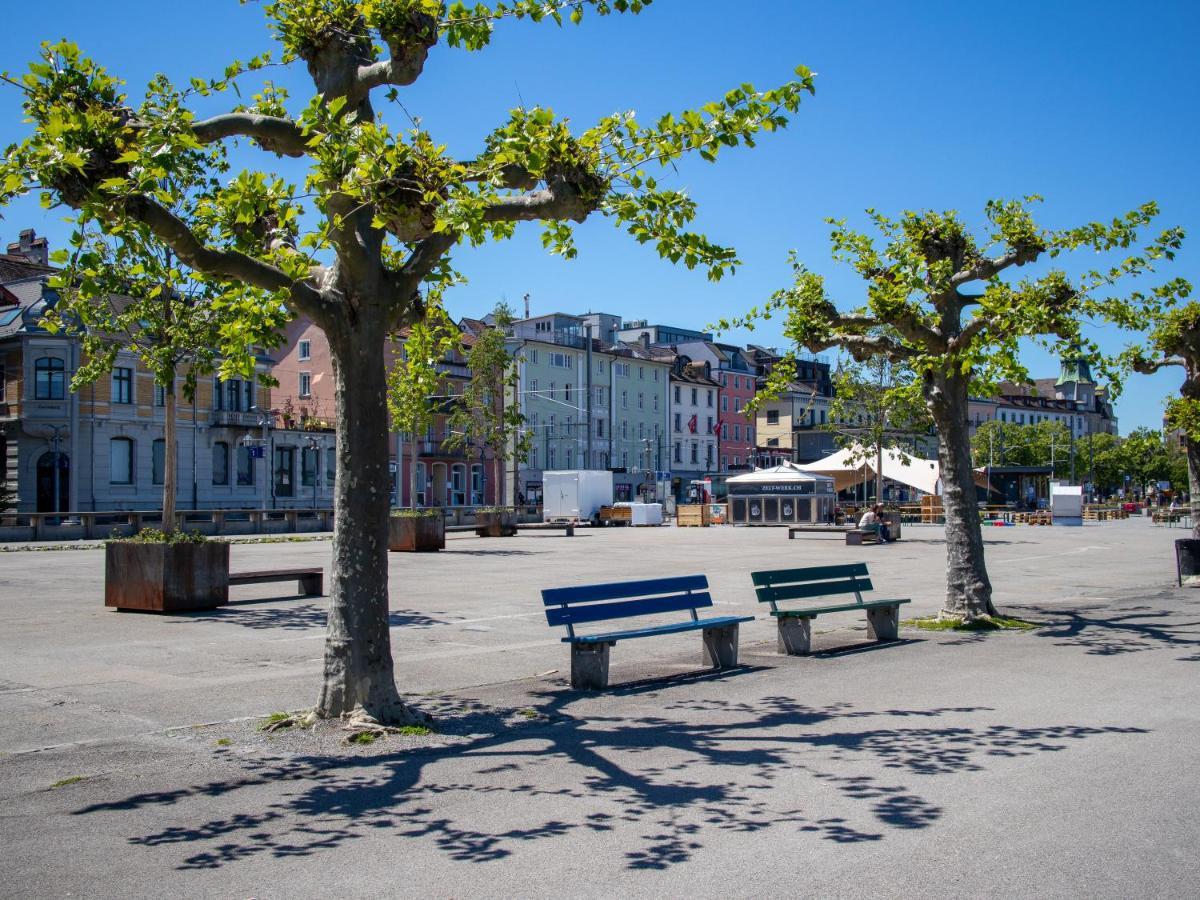 Lakeside Apartments Rorschach - Easy Self Check-In Buitenkant foto